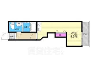 ブリエ西大路【2階】の間取り