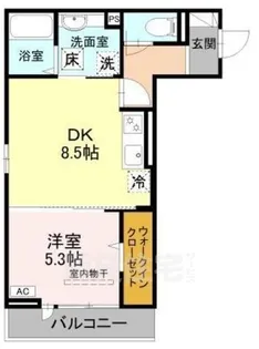 シャインソレイユ【1階】の間取り
