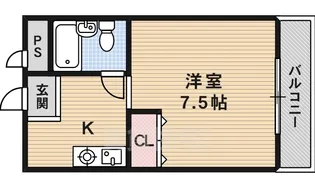 AXIA京都【2階】の間取り