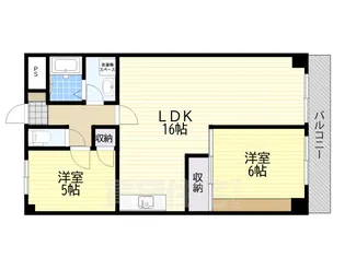 桃田マンション【2階】の間取り