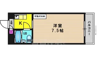 AXIA京都【201号室】の間取り