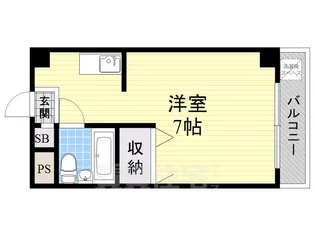 マンション谷佐【3階】の間取り