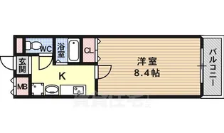 YHS光町【9階】の間取り