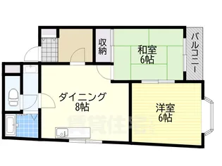 ココグラン山本【4階】の間取り