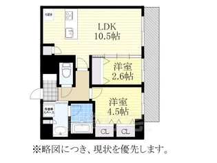 プレサンス レイズ 千種今池2【2階】の間取り