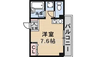 シャトーメイジ【4階】の間取り