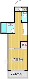 コーポヴィヴラヴィ【5階】の間取り