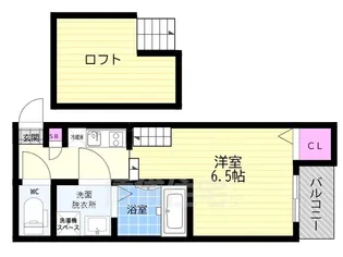 ハーモニーテラス深草佐野屋敷町【1階】の間取り