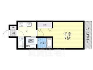 アーバンパーク田辺【4階】の間取り