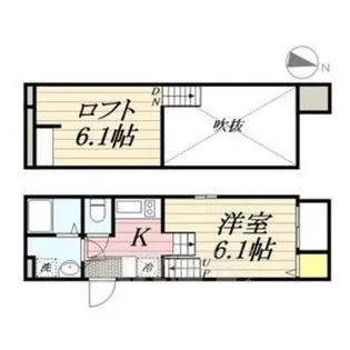LUNA FORZA柴田【2階】の間取り