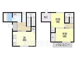 ヴィラ蓮池【1階】の間取り