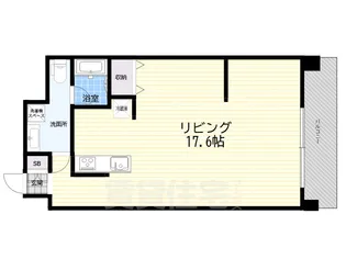 エスポアール江戸堀【2階】の間取り