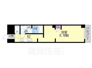 朱雀館【3階】の間取り