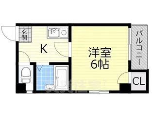 プレジデント鷹合【3階】の間取り