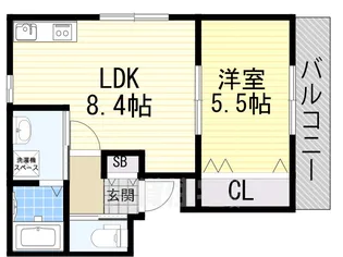 Schale【3階】の間取り