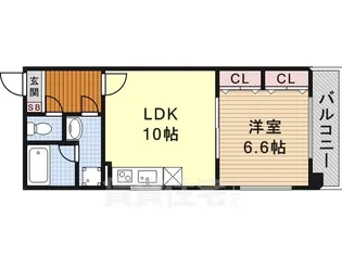 インペリアル浦里 D棟【1階】の間取り