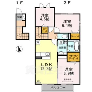プラセール【2階】の間取り