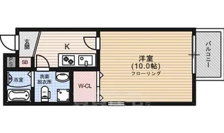 グランコスモ御所【-1階】の間取り
