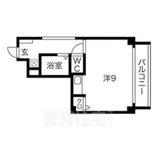 カーサ醒ヶ井【2階】の間取り