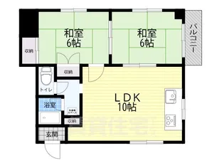 スタンヒル久宝園【1階】の間取り