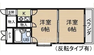 東和マンション新栄【4階】の間取り