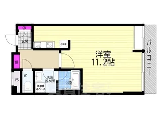 アーバネックス北大路【4階】の間取り