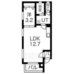 MIA CASA津賀田【2階】の間取り