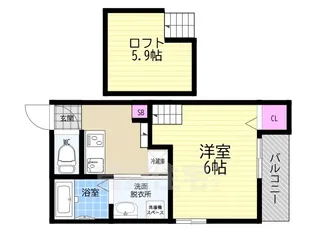 Hale Mahalo【1階】の間取り