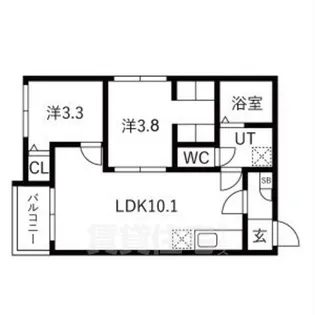ilusion桜本町【1階】の間取り