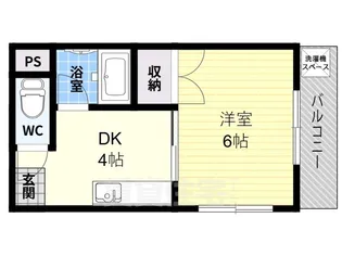 三和ハイツ【1階】の間取り