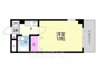 エスポワール川向【4階】の間取り