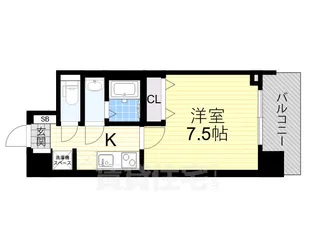 スプランディッド堺東DUE【11階】の間取り