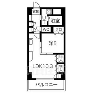 プレステージ新栄【6階】の間取り