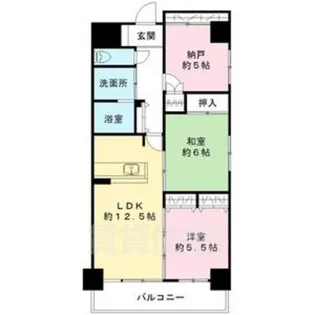 リバティスクエア【3階】の間取り