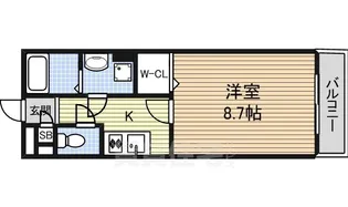 ドルフしらかね【1階】の間取り