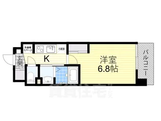 Luxe新大阪6【2階】の間取り