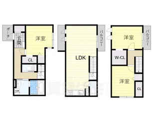 レジデンス・ボヌール【3階】の間取り