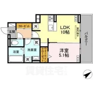 ルヴィータ川名【2階】の間取り