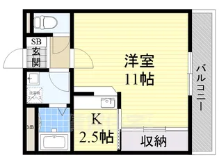 エストレノ【3階】の間取り