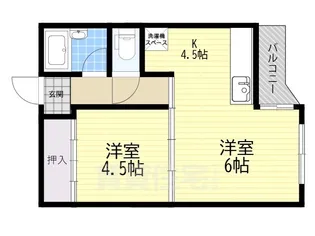 ドリームハイツ【3階】の間取り