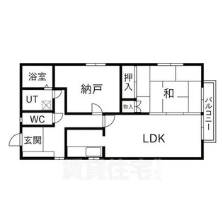 コーポY【1階】の間取り