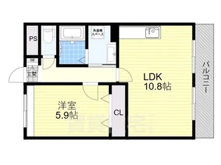 アプローズ【2階】の間取り