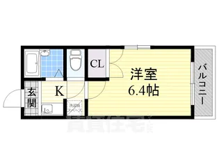 OMレジデンス柏原1【2階】の間取り
