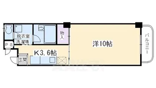 ブランネージュ名川【3階】の間取り