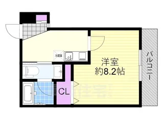 エイワンコート大和田【4階】の間取り