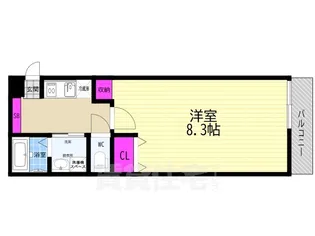 NEXT LIFE太秦野元【1階】の間取り
