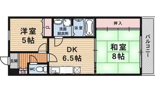 ルミエール沼田【1階】の間取り