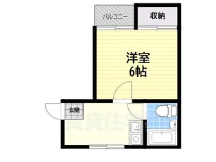 みすずコーポ3【3階】の間取り