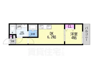 ARCA桂川【2階】の間取り