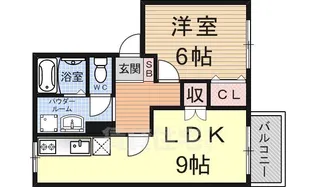 フォーブルM2【1階】の間取り